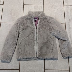 Girls' Lunar Frost Jacket / Kids Faux Fur Jacket XXL